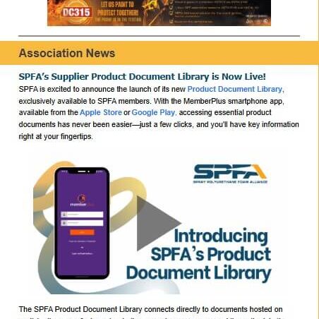 SprayFoam Pro Newsletter 6-19-25